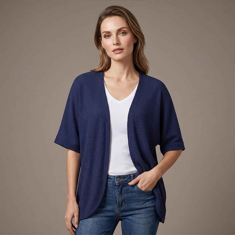 Women's Casual Short Sleeve Cardigan