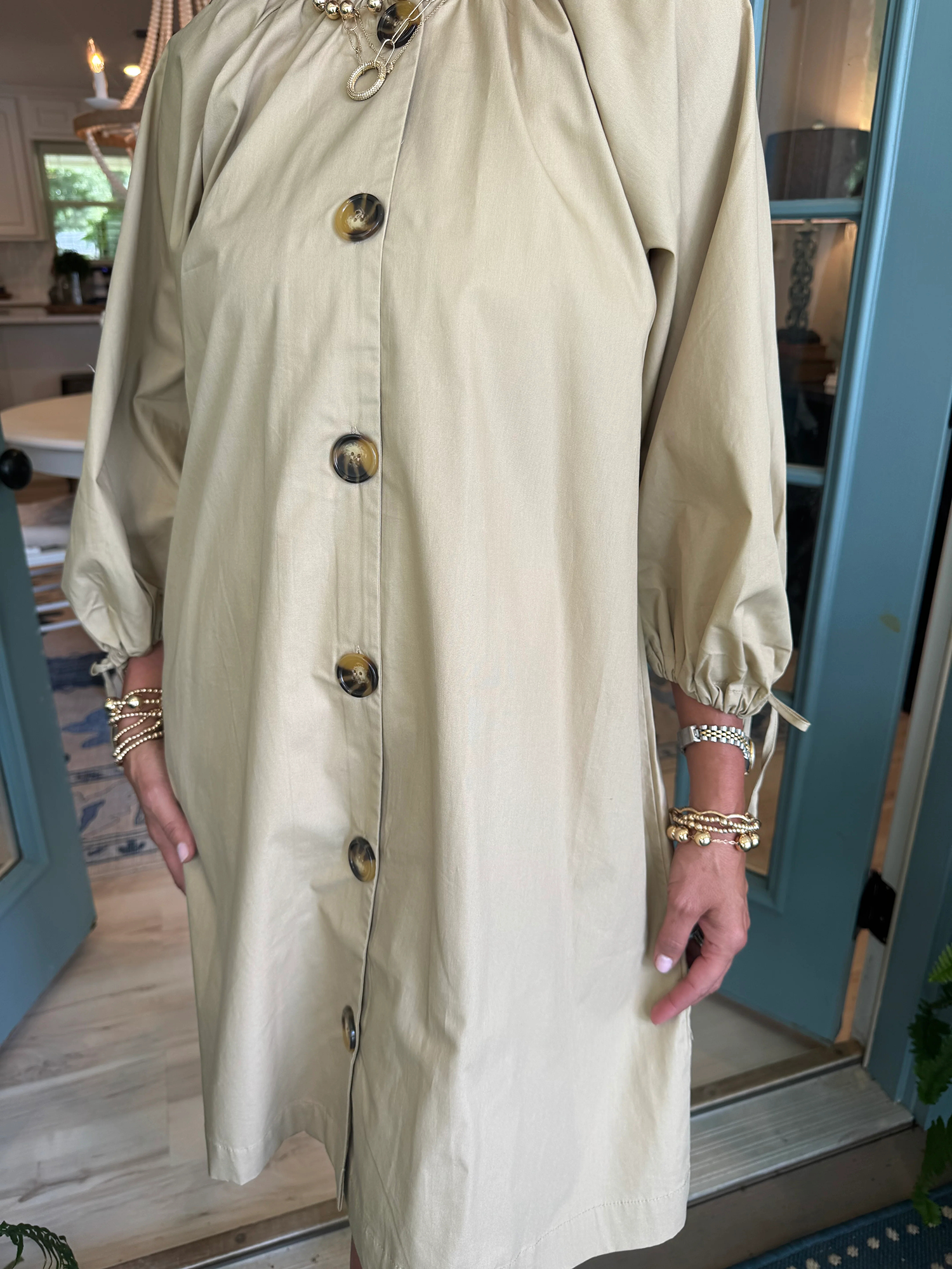 Pheebes Button Down Dress