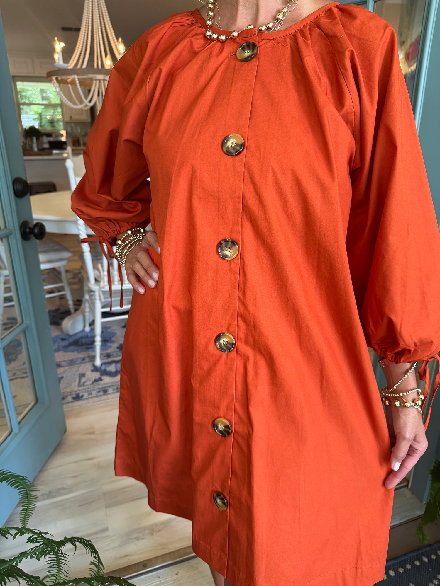 Pheebes Button Down Dress