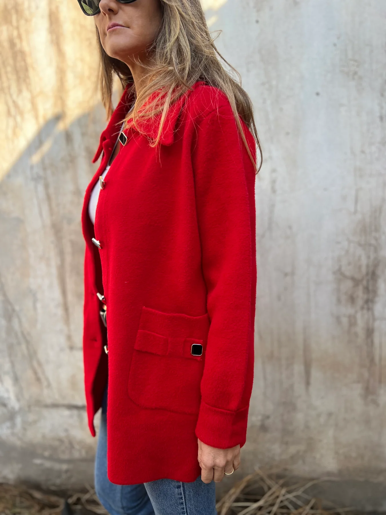 🔥2025 Hot Sals💥-Lapel Button Coat - 🥳TODAY SAVE 48%🤑