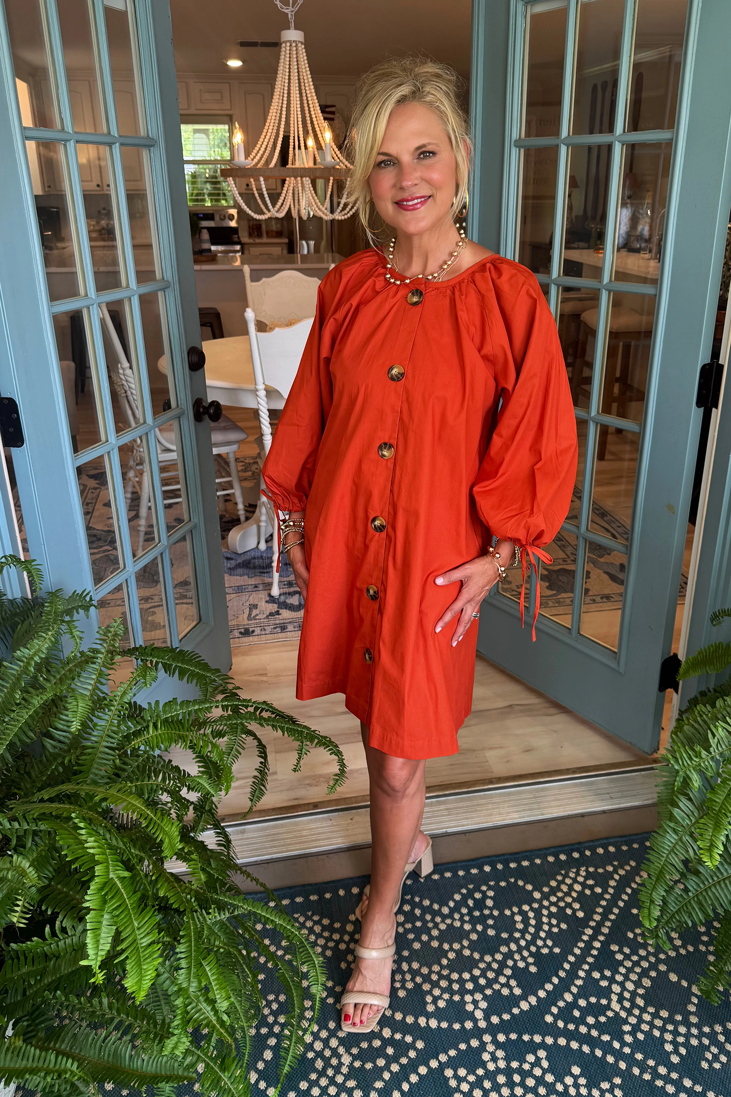 Pheebes Button Down Dress