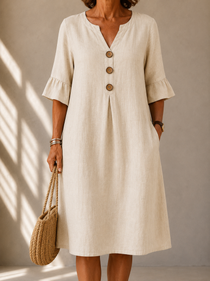 Eleanor™ | Button Dress