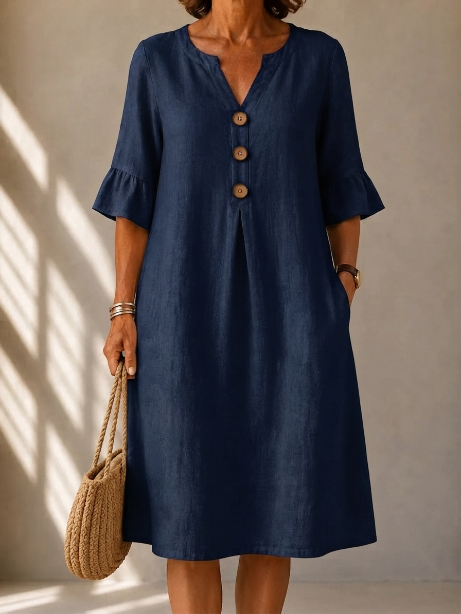 Eleanor™ | Button Dress