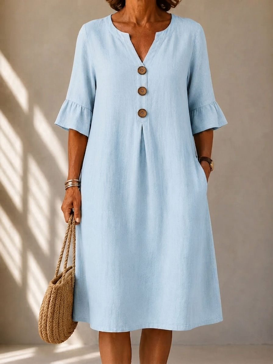 Eleanor™ | Button Dress