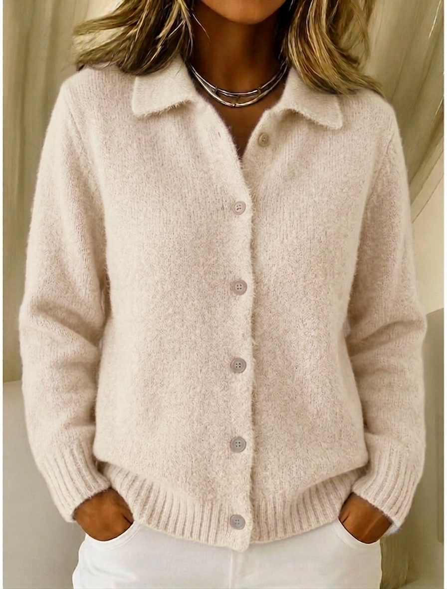 NEW🔥 Women's Casual Cotton Button-Down Cardigan Sweater
