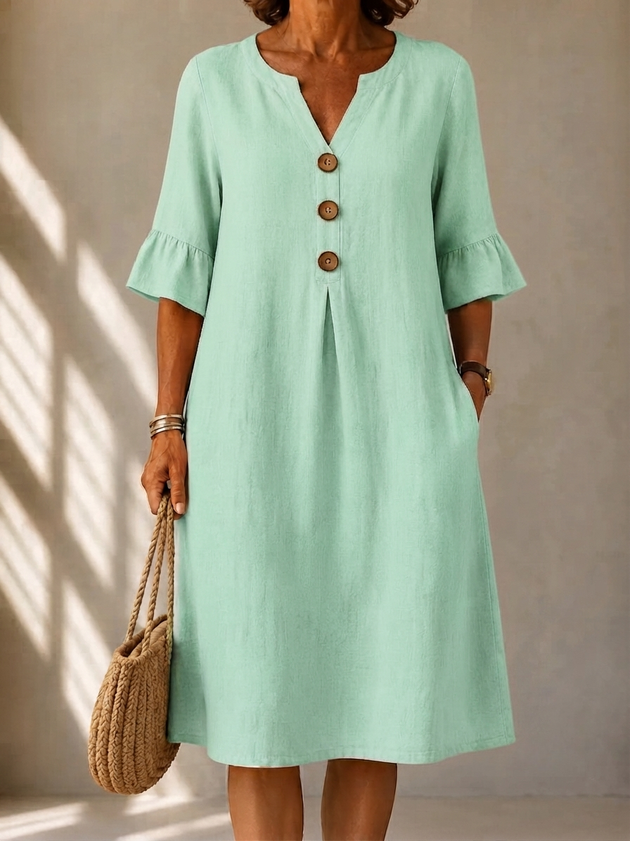 Eleanor™ | Button Dress