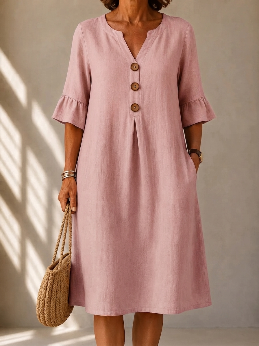 Eleanor™ | Button Dress