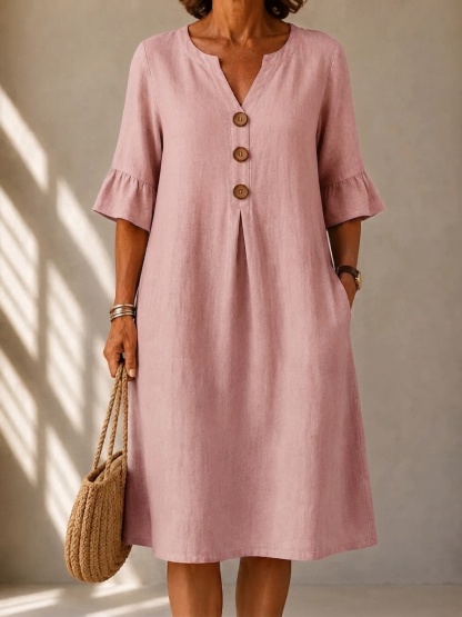Eleanor™ | Button Dress