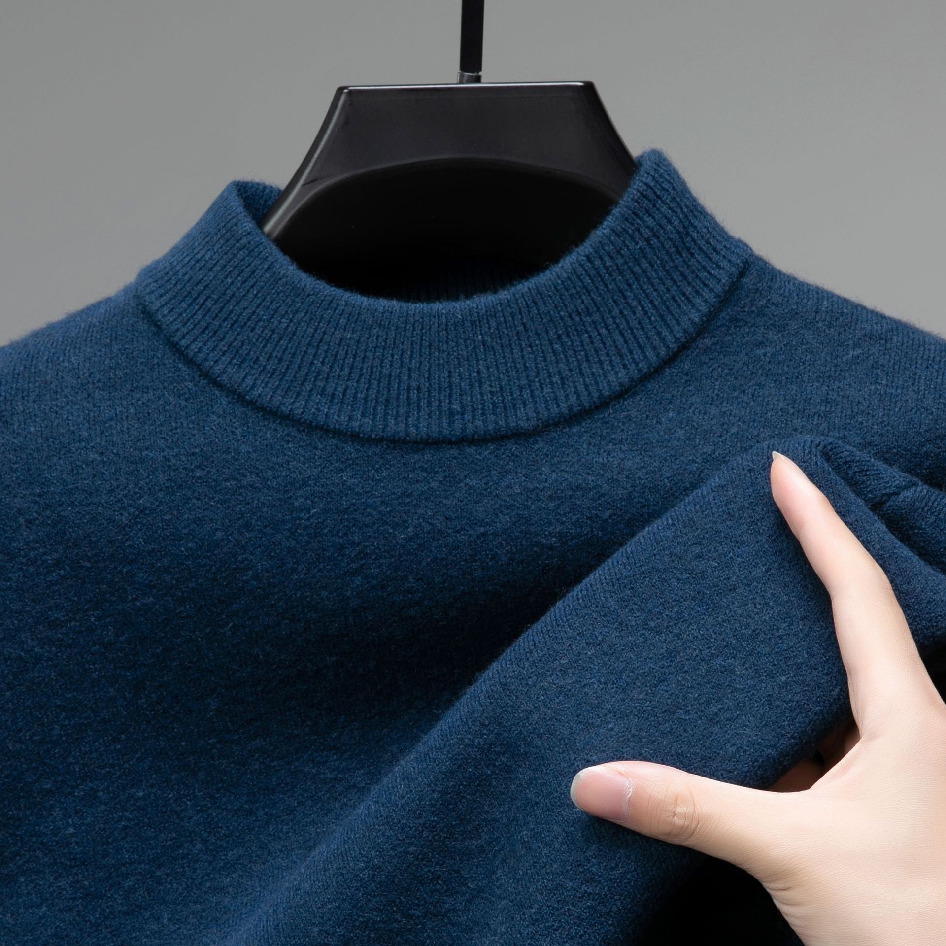 Men's Crew Neck Cashmere Sweater