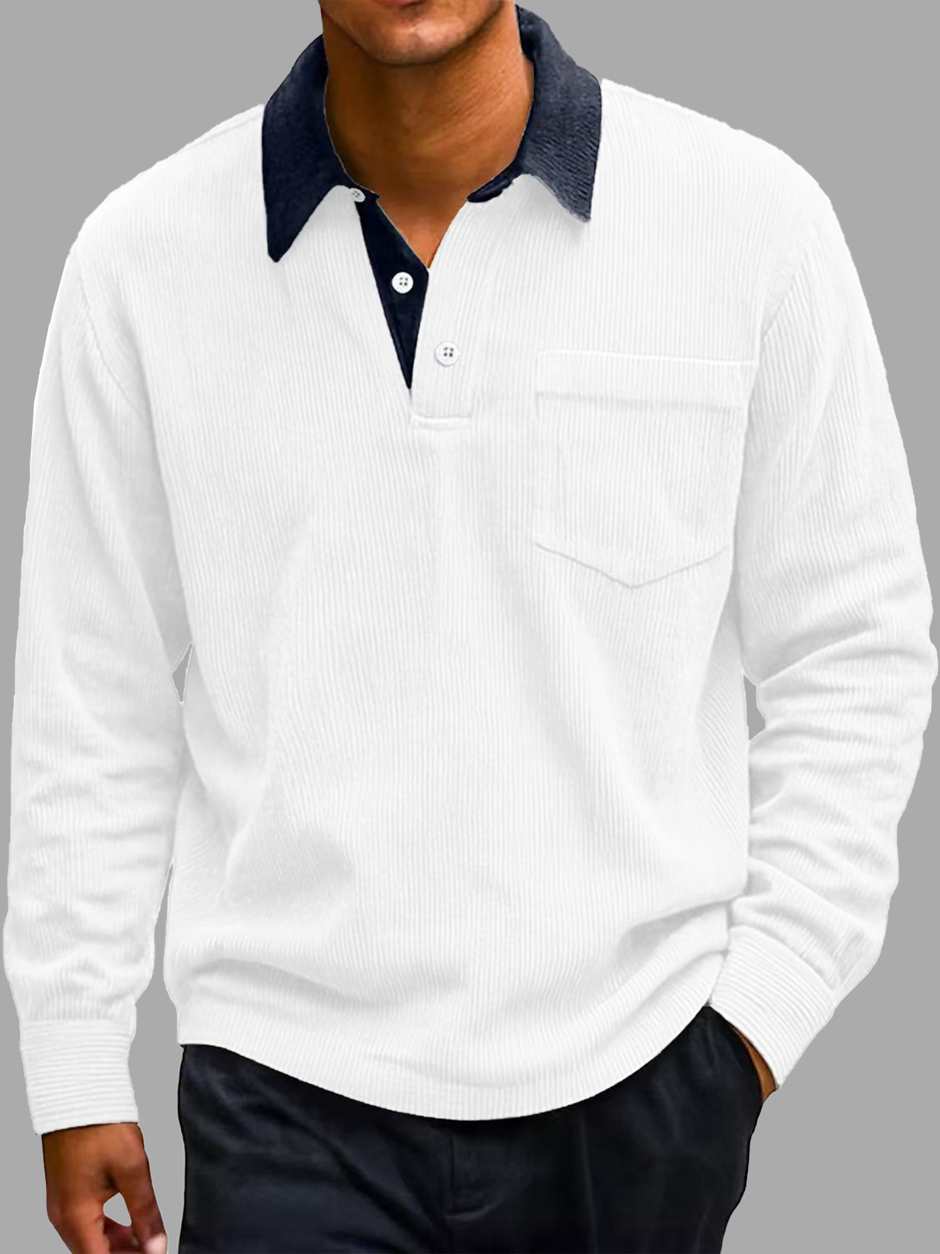 🔥2025 NEW ARRIVAL🔥 - Men's Corduroy Polo Shirt