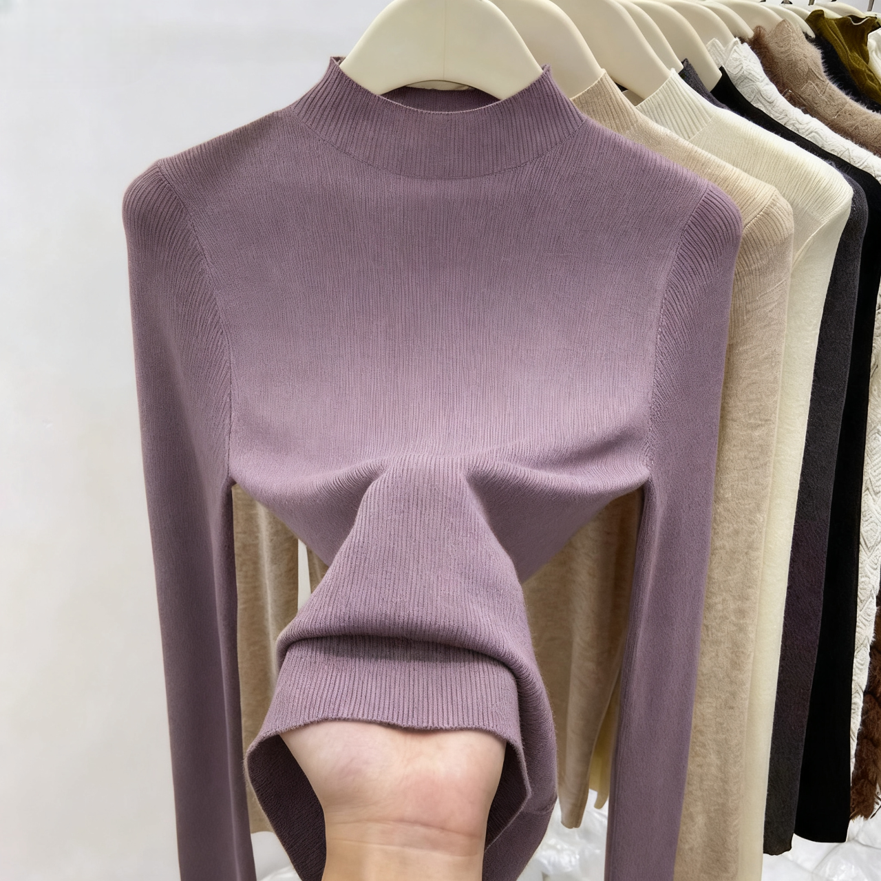 🔥Discount Sale 46%🔥- Women's Half Turtleneck Pullover Sweater SO SOFT！