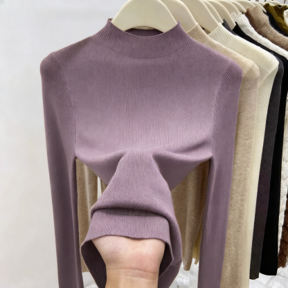 🔥Discount Sale 46%🔥- Women's Half Turtleneck Pullover Sweater SO SOFT！