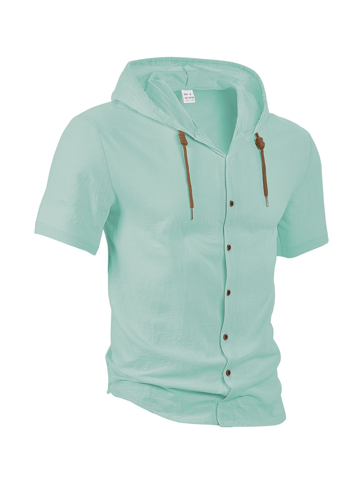 Cotton And Linen All Match Loose Hoodie