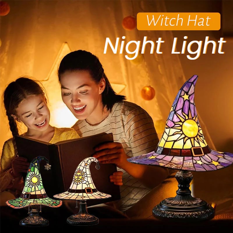 Witch hat night light