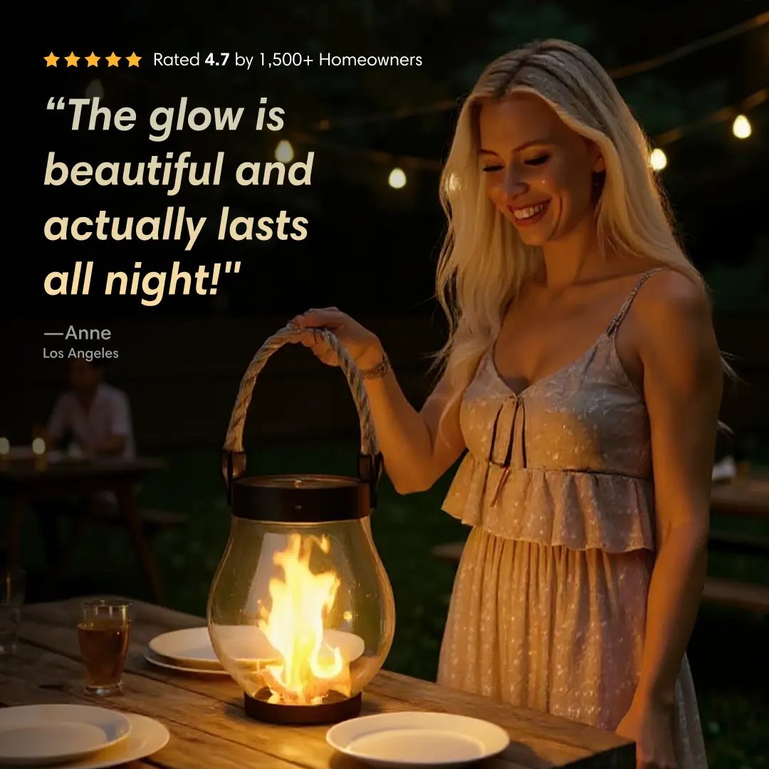 🔥 Solar Garden Lanterns – No Wiring, Auto-On at Dusk! Last Chance Before They're Gone!
