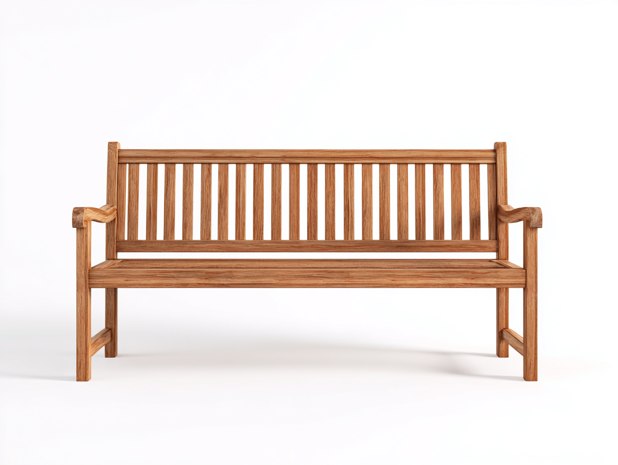 Panche da giardino - Legno - 178x62x95 cm - Naturale - Stile essenziale-Ziriainterior