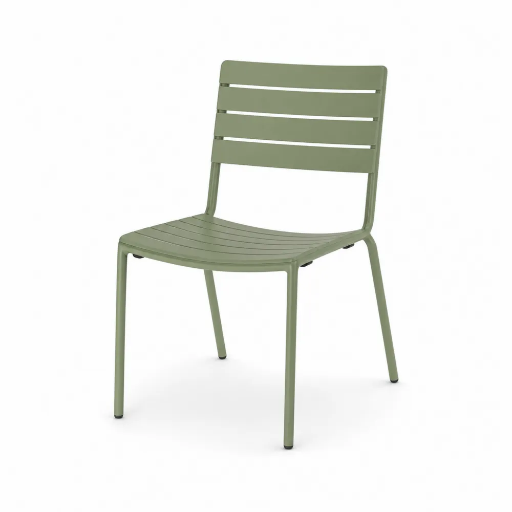 Aluminiumstuhl Grün 84cm-Nestchiceu