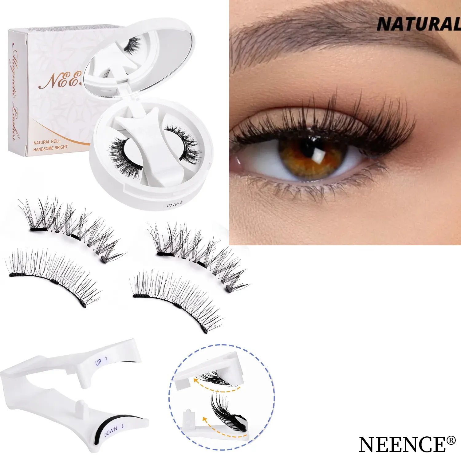 🔥Buy 1 Get 1 Free 🔥Myneence™ Reusable Magnetic Eyelashes💖