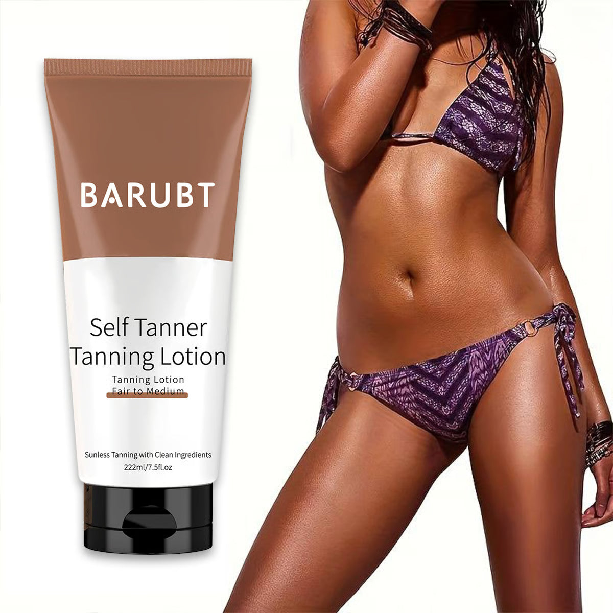 Glow✨ Beauty by Earth Self Tanner Lotion – For a Natural, Streak-Free Tan