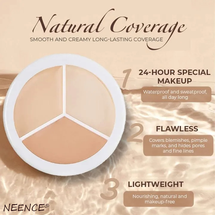 🎁NEENCE® Instant Cover Three-color Concealer
