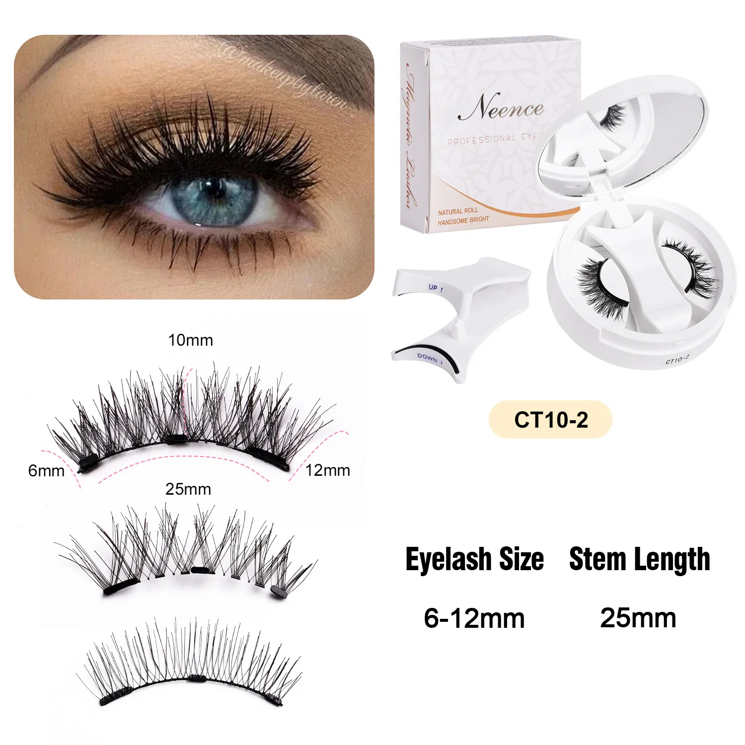 🎁BUY 1 GET 1 FREE💜NEENCE®Reusable Magnetic Eyelashes