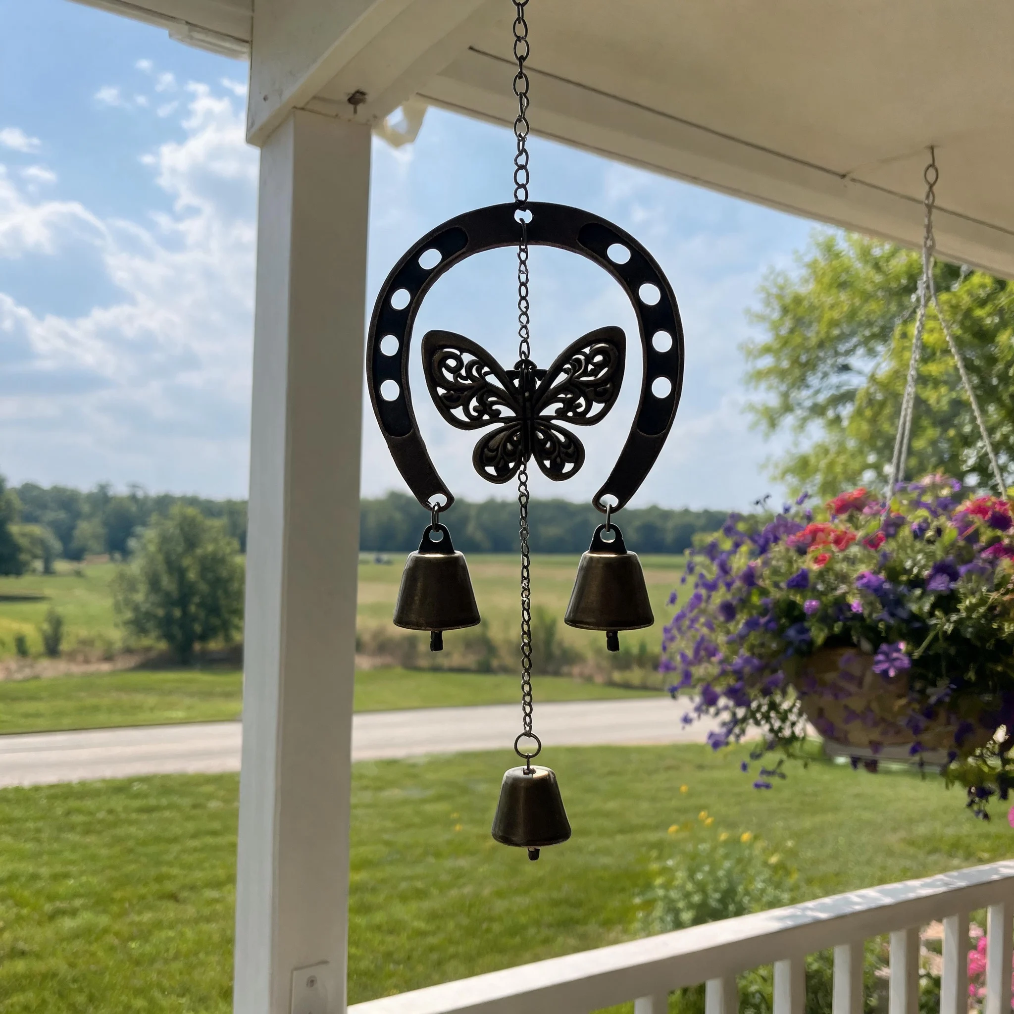 Horseshoe Butterfly Wind Chime🦋🐎 ( by Jordan Maynard®)