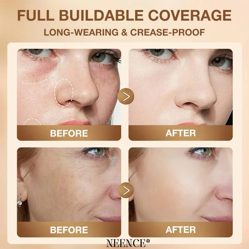 🌟Buy 1 Get 1 Free💖NEENCE®Hydrating Lightweight Foundation Stick with Brush