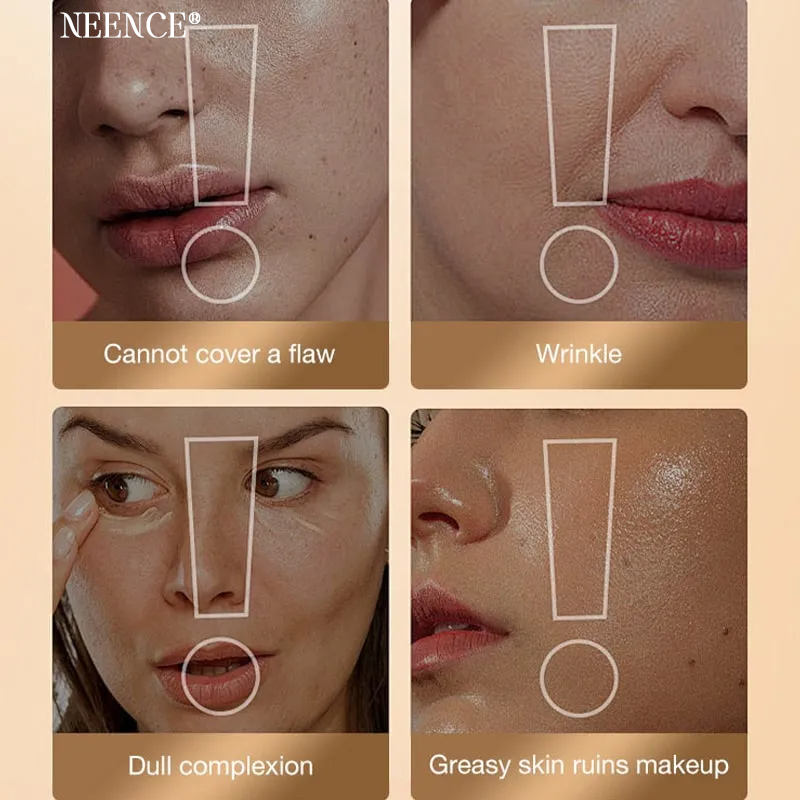 🌟Buy 1 Get 1 Free💖NEENCE®Hydrating Lightweight Foundation Stick with Brush