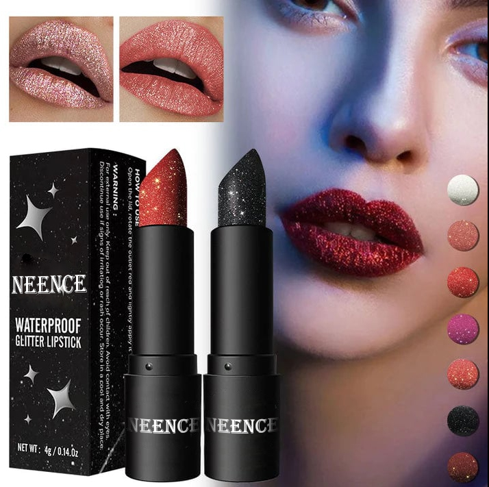 🎉 Sale 50% OFF🎁Matte Long Lasting Lipstick With Fine Glitter