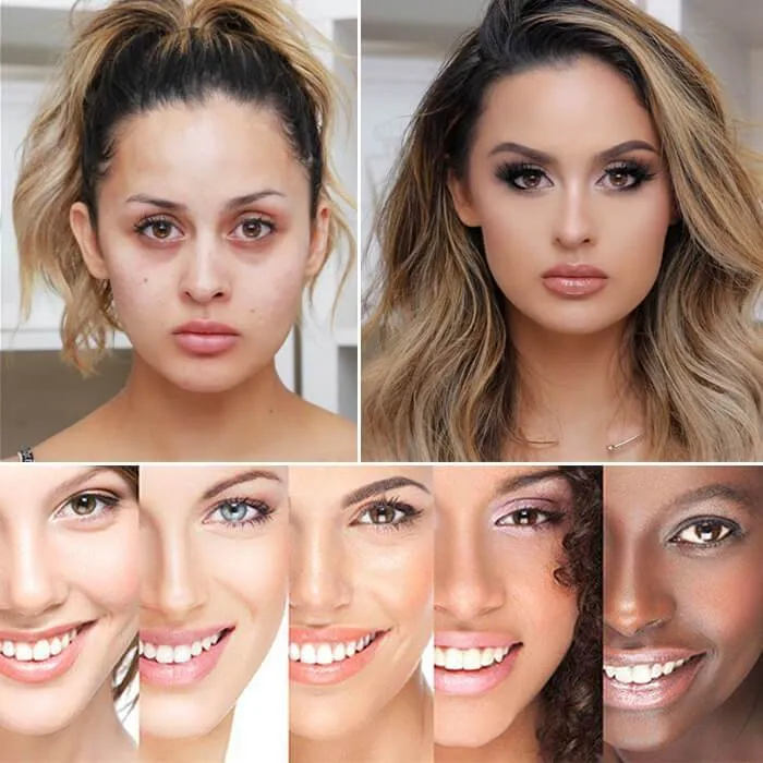 🎁Buy 1 Get 1 Free🎁 NEENCE® 3-In-1 Contouring And Brighten Concealer Palette（Free Brush）