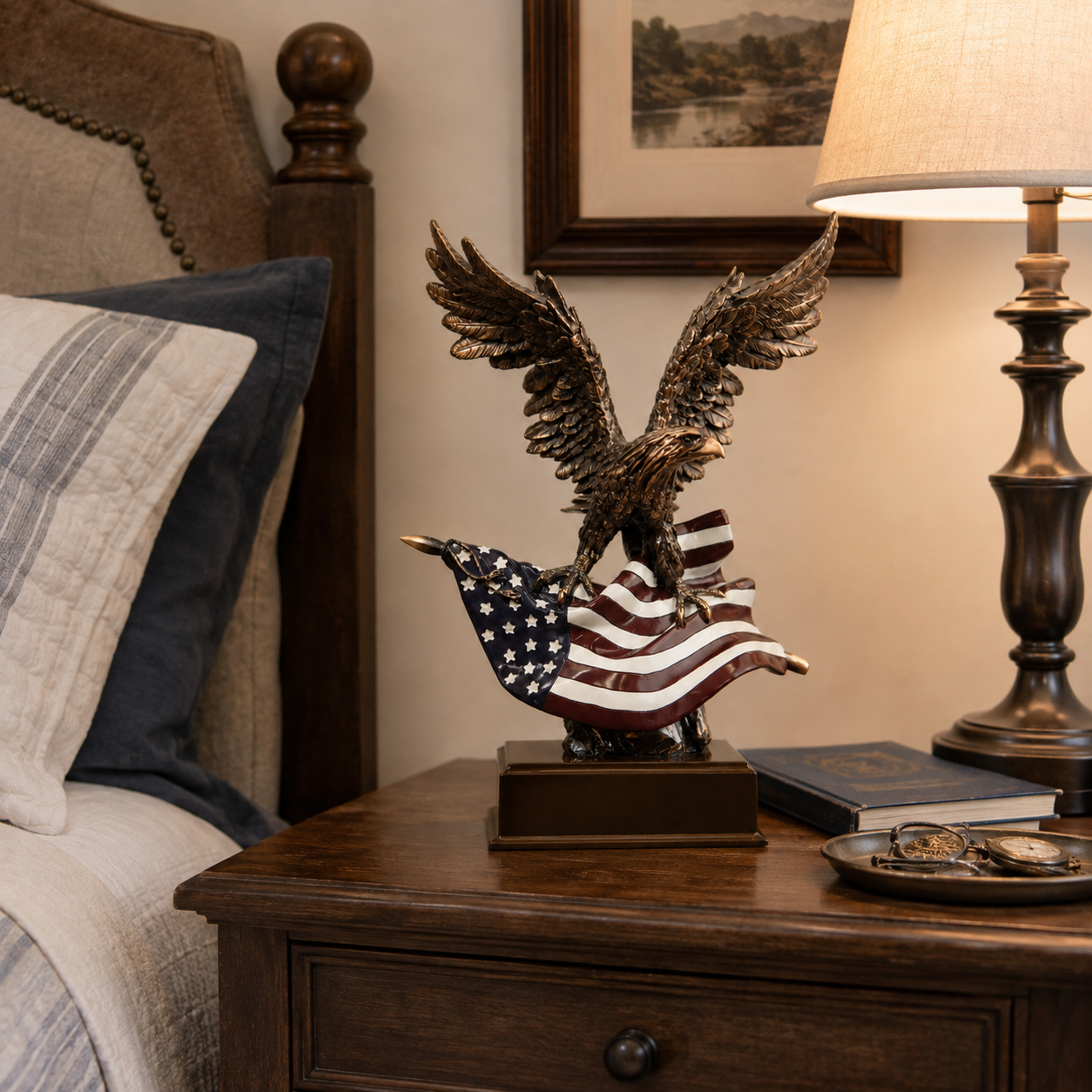 Meticulously crafted "American Valiant Eagle" (Daniel Brooks Handmade®)