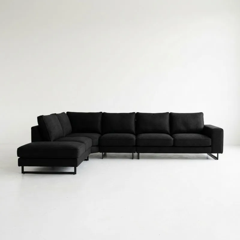 Polyesterstoff Edelstahlrahmen L-form 300x150x85cm (Länge × Breite × Höhe)