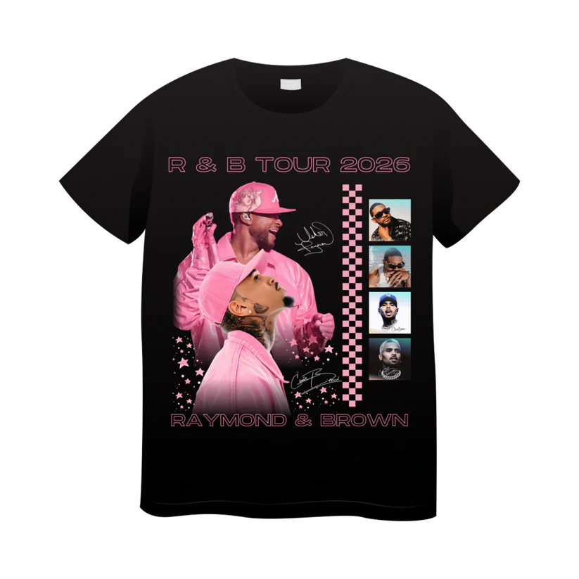 Chris Brown Usher R&B Tour 2026 Shirt