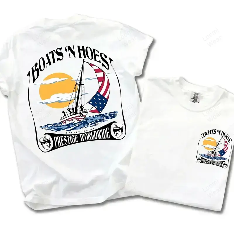 Step Brothers Boats n Hoes Movie, Vintage Retro Summer Shirt