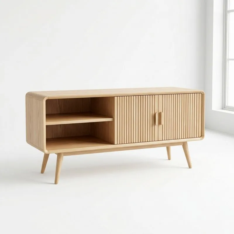 TV-Schrank Eiche Massivholz Länge120cmxBreite40cmxHöhe55cm