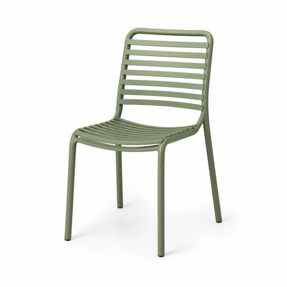 Metallstuhl Olivgrün 82cm-Modernhavneu