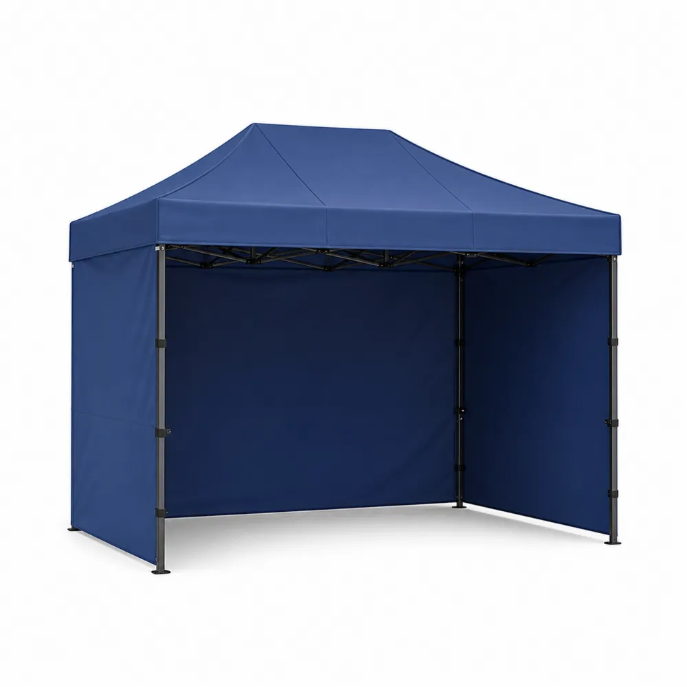Outdoor Faltzelt 3x3m Polyester Blau-Modernhavneu