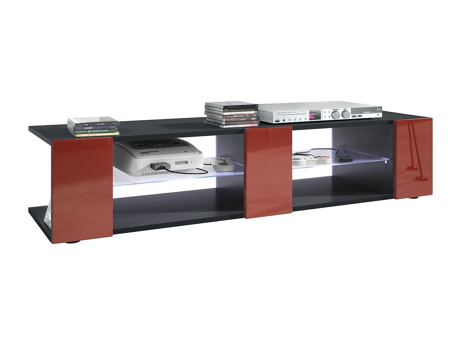 Wohnzimmer und Flur,Wohnzimmermöbel,TV-Board-COZYOVIRA