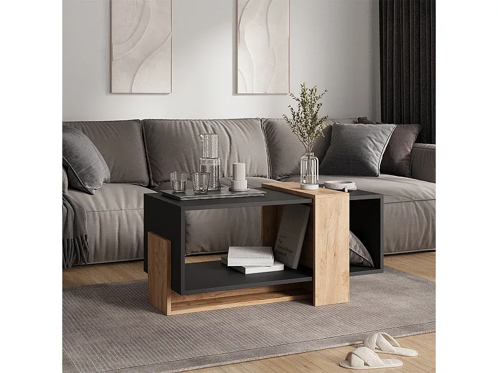 Wohnzimmer und Flur,Wohnzimmermöbel,Couchttisch nicht ausziehbar-COZYOVIRA