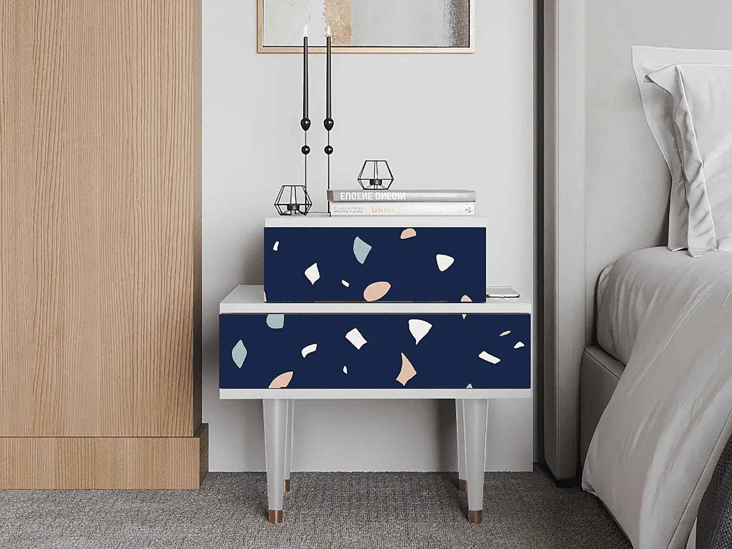 Schlafzimmer,Schlafzimmermöbel,Nachttisch-COZYOVIRA