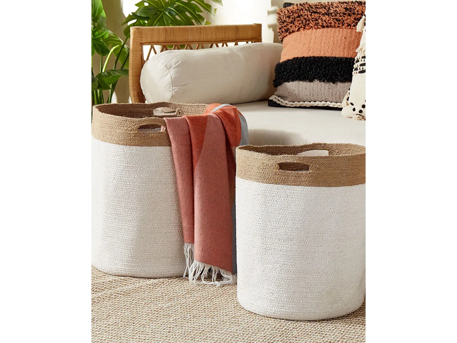 Wohnzimmer und Flur,Bereich Flurmöbel und Ordnungshelfer,Korb-COZYOVIRA