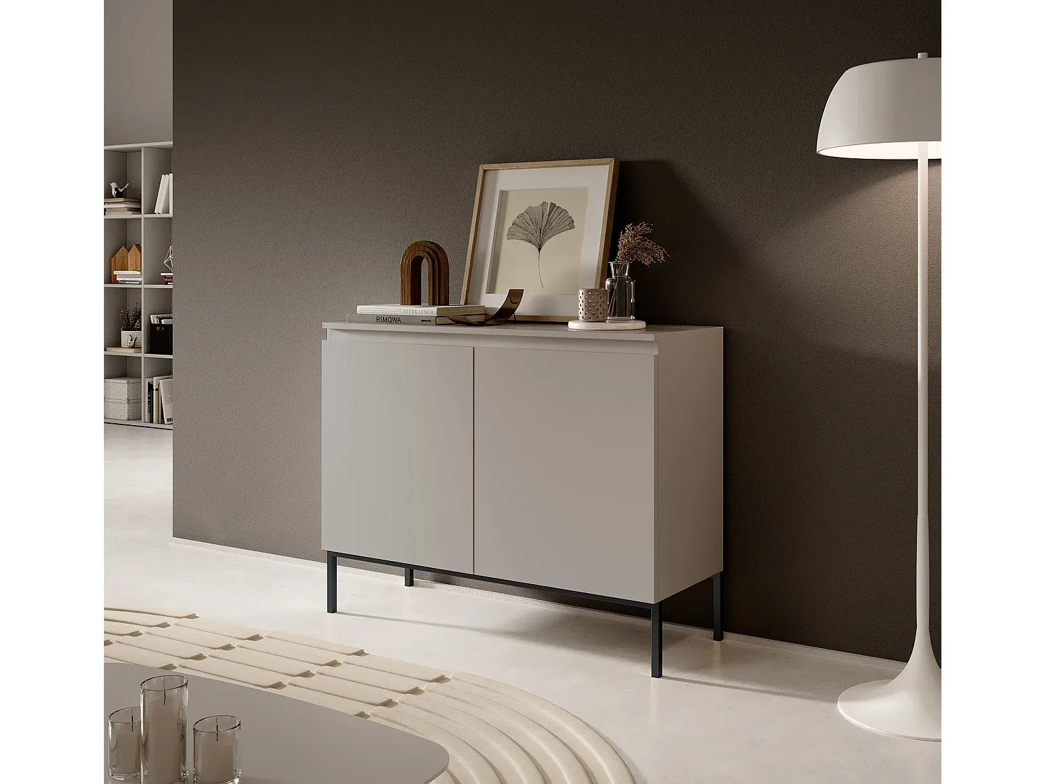 Schlafzimmer,Schlafzimmermöbel,Niedrige Kommode-COZYOVIRA