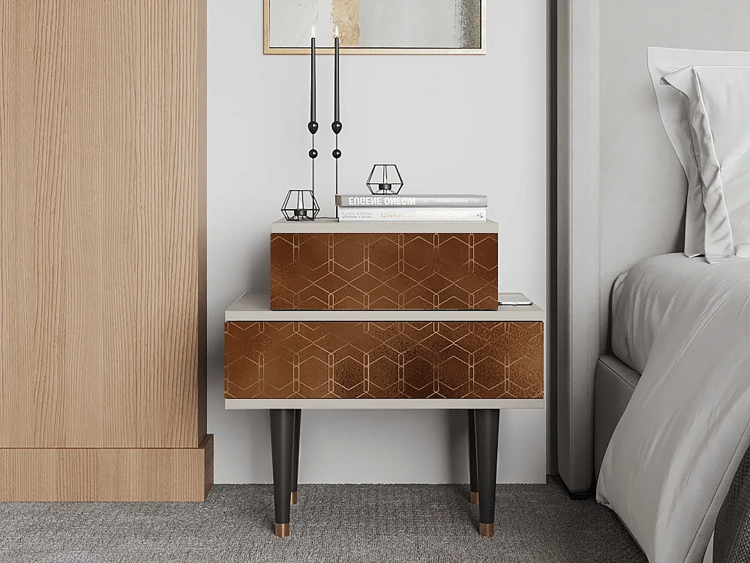 Schlafzimmer,Schlafzimmermöbel,Nachttisch-COZYOVIRA