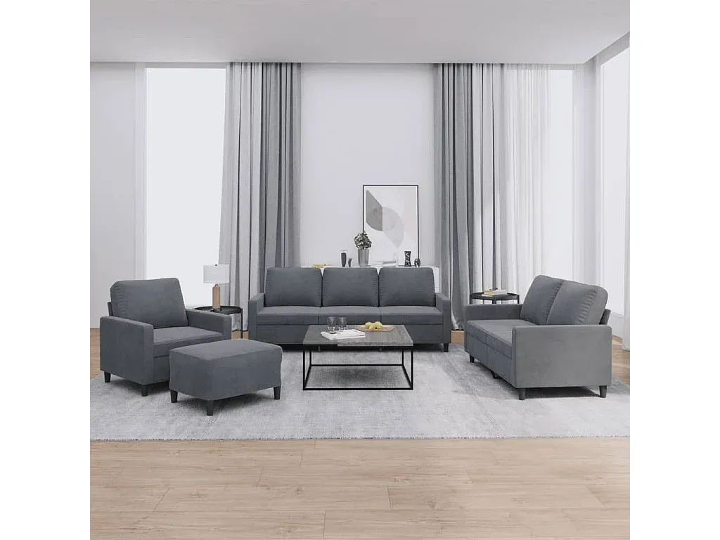 Sofa & Sessel,Wohnzimmergarnitur,Couchgarnitur ohne Schlaffunktion-COZYOVIRA