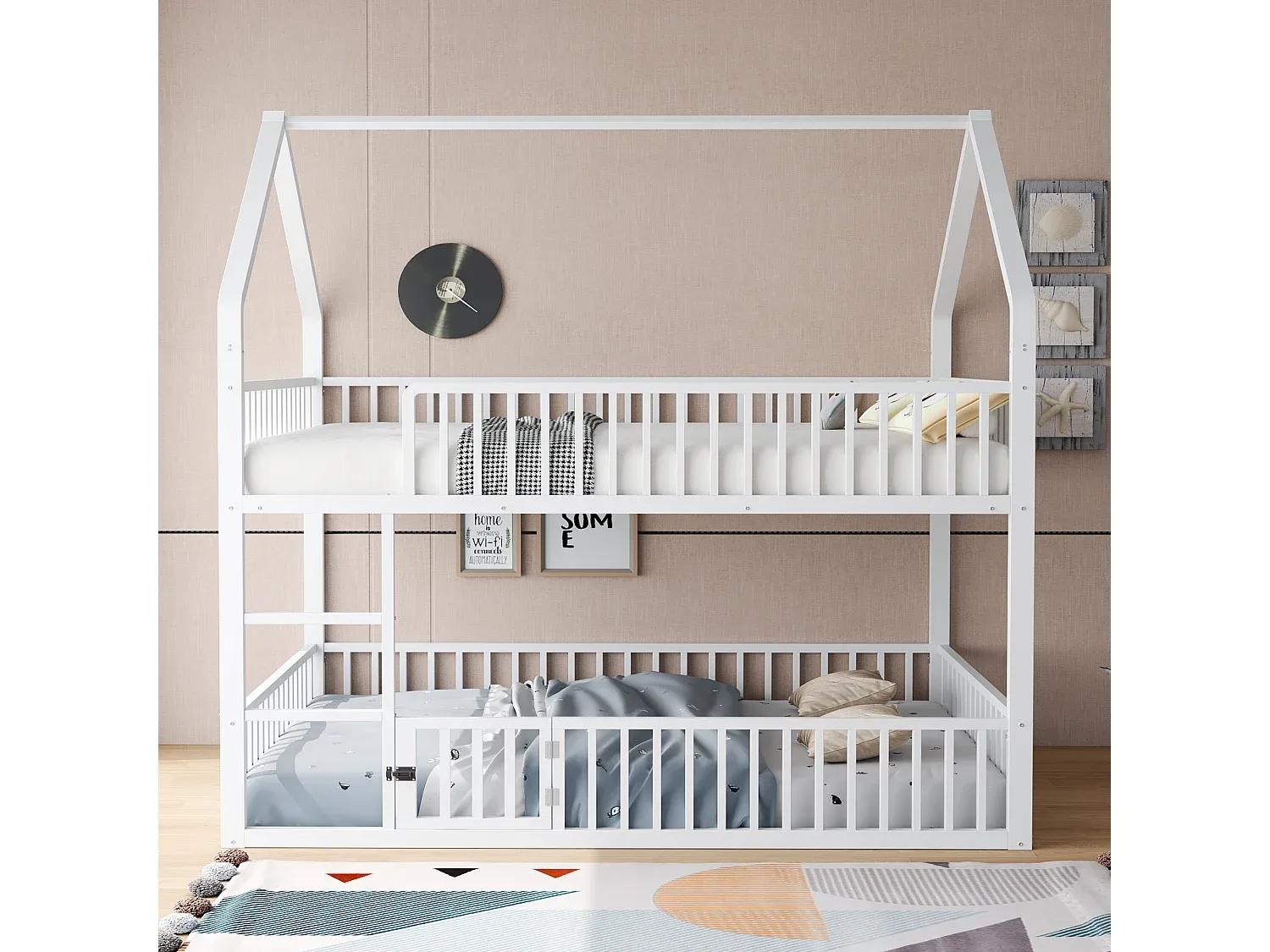 Schlafzimmer,Bereich Bett,Etagenbett-COZYOVIRA
