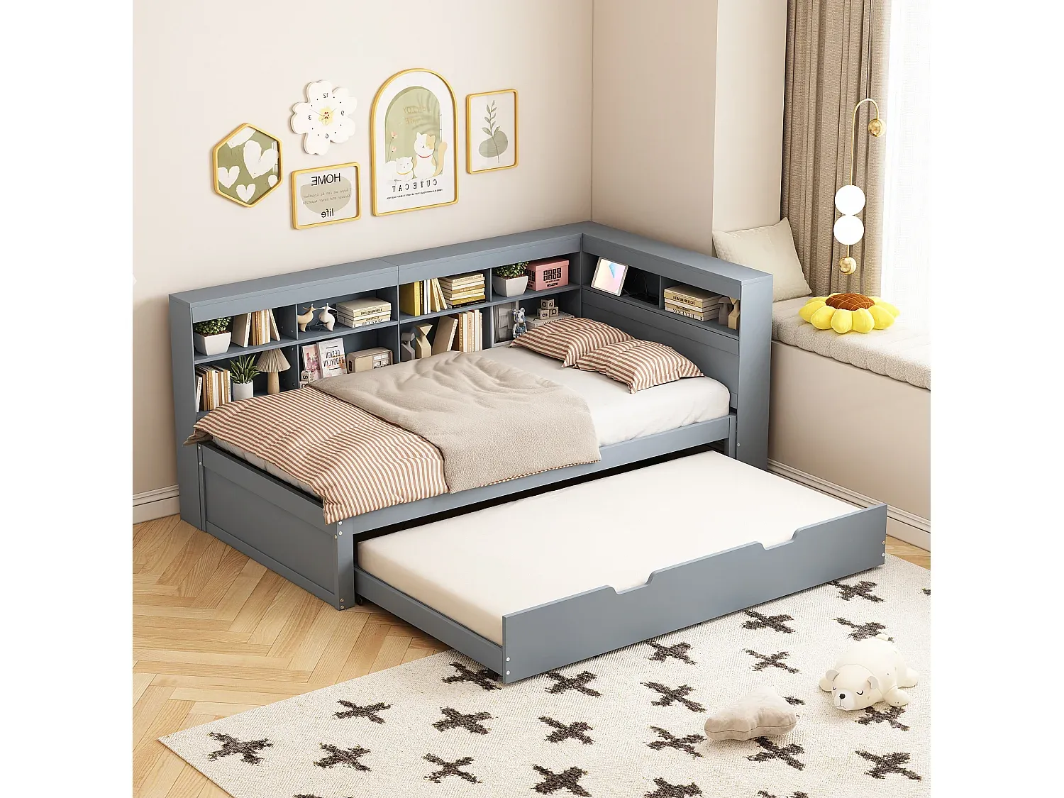 Schlafzimmer,Bereich Bett,Sofabett-COZYOVIRA