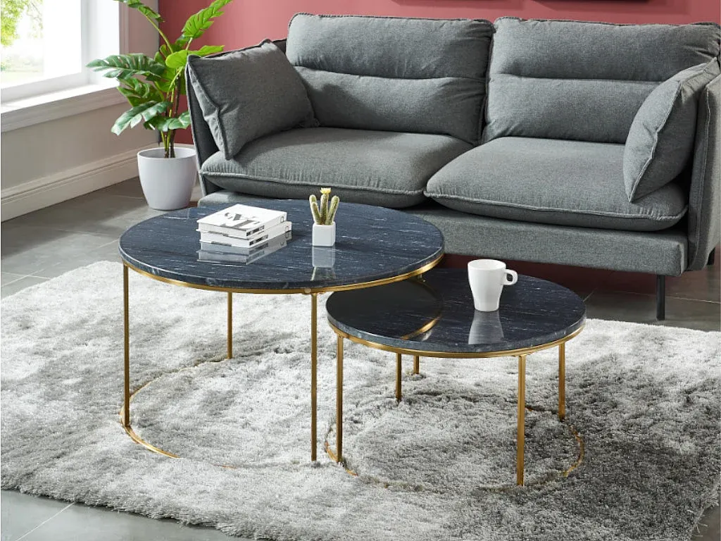 Wohnzimmer und Flur,Wohnzimmermöbel,Couchtisch Set-COZYOVIRA
