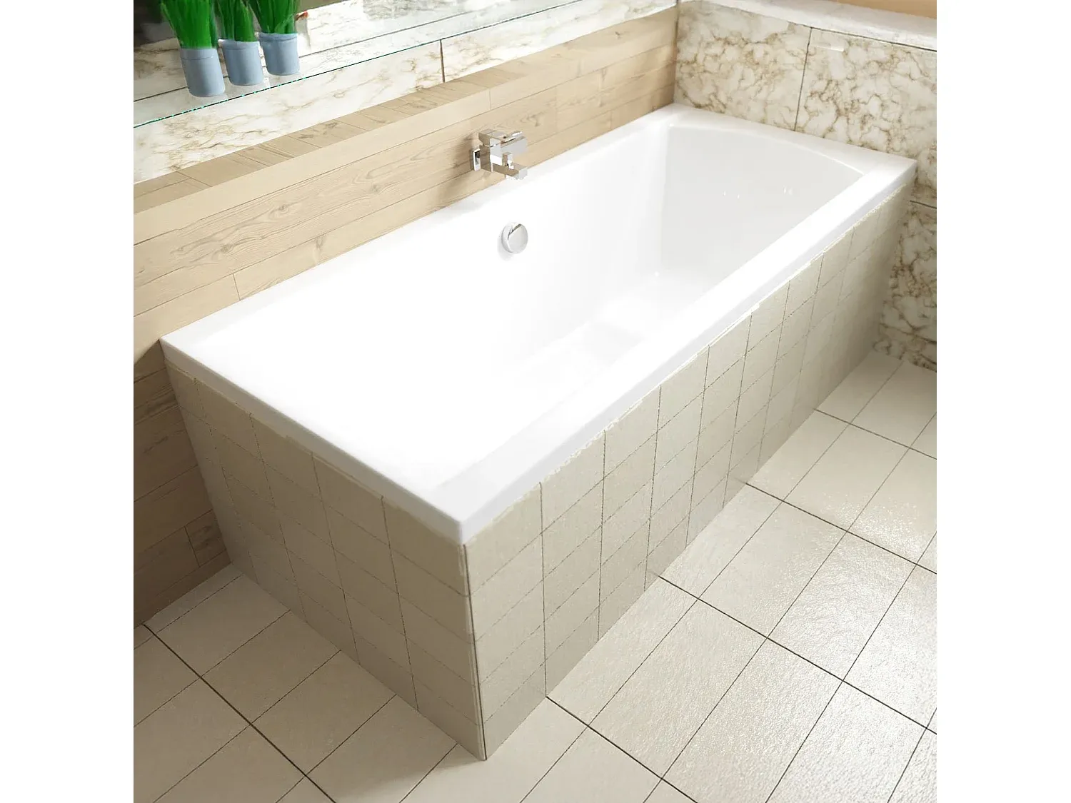 Badezimmer,Bereich Badewanne,Badewanne (Standard)-COZYOVIRA
