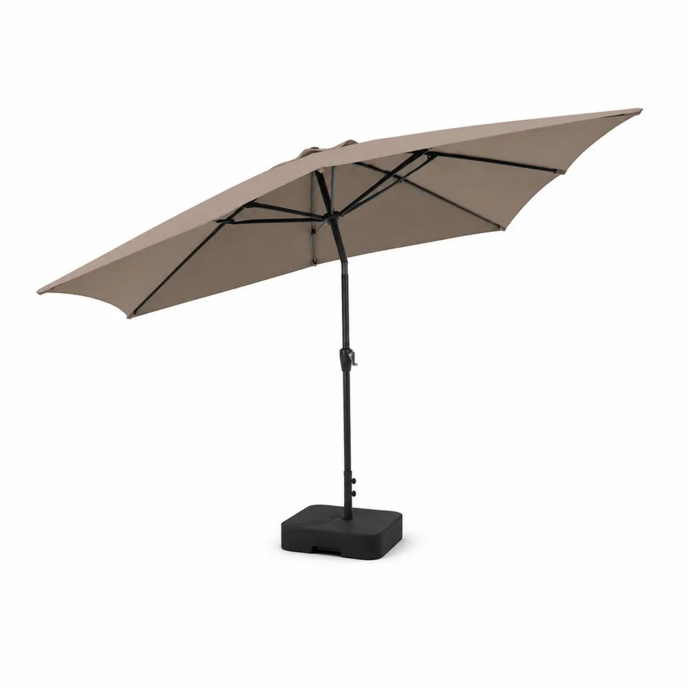 Parasol ogrodowy prostokątny 300x200 cm poliester stalowy
