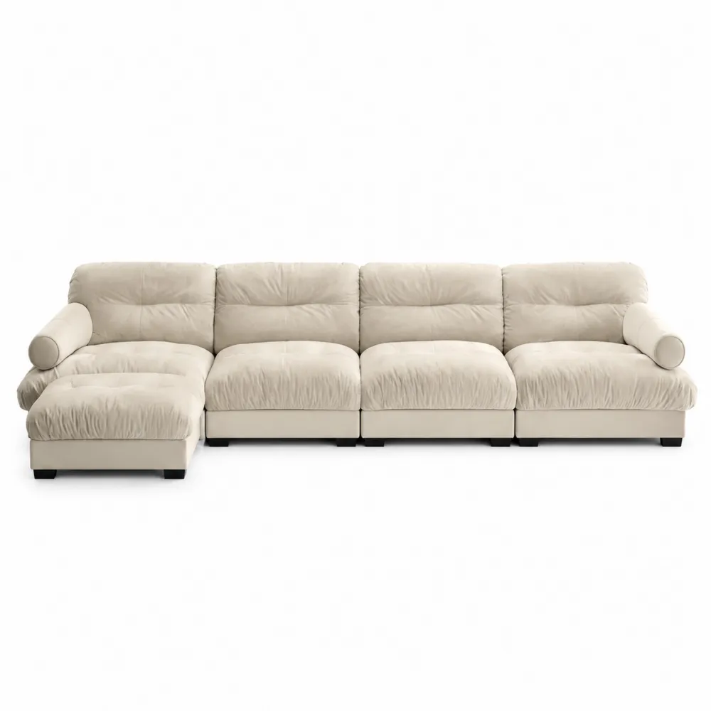 Sofa modułowa z 4 sekcjami 340 cm